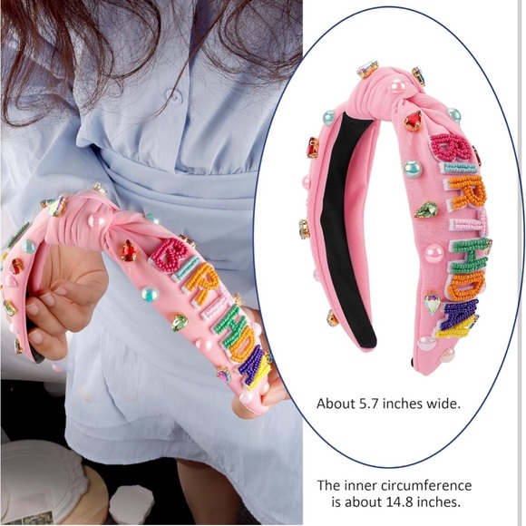 Happy Birthday Headband - Picture 4 of 7